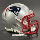 New England Patriots Speed Mini Helmet Riddell Nfl Licensed Brand New 