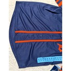 Mlb Detroit Tigers Youth Jersey Navy Blue Orange Mesh Button Up Size M 6 7 New