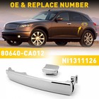 Exterior Door Handle Front Or Rear Right   Left Side For 2003-2007 Nissan Murano