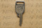 Nos Honda Lock Key   Ignition Switch Ward Cut Double Groove T3978