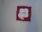 Vtg 1990 The Toothfairy s Baby Tooth Bank By The Perfect Present Red Blue White