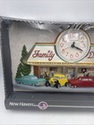 New Vtg New Haven Quartz Family Drive-in Diner Wall Clock Coca Cola Burwood Prod