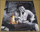 1983 Dewar s White Label Scotch Whisky Mark Story Print Ad Advertisement Vintage