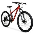 29  Dual Suspension Mountain Bike 9 Speed Aluminum Frame Disc Brakes Adult Bike