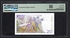 Sweden 20 Kronor 1997-2002 P63a Uncirculated Graded 68 Top Pop