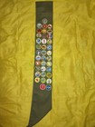 Bsa  30 Inch Boy Scout Sash  62 Type G-h Merit Badges  1960-72  Mint Condition