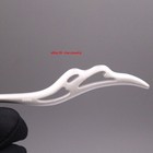 Solid 925 Sterling Silver Hairpin Heart Ruyi-shaped Chinese Hair Pin 5 70inch L