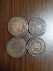 Nova Scotia One Cent 1861  1864 Lot Of 4 Coins
