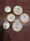 Vintage 30   s Japanese Porcelain Hand-painted Child   s Tea Set
