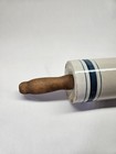 Antique Stoneware Rolling Pin Blue Banded