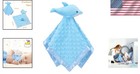 Soft Dolphin Lovey Security Blanket - Adorable Snuggle Toy For Babies  16 Inch