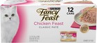 Purina Fancy Feast Classic Pate Wet Cat Food Chicken  3 Oz Cans- Total 72 Cans