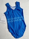New Suni Lee Gk Elite Leotard Gymnastics Timeless Turquoise Bling Ncaa Size  Cm