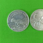 3 Age Of The Dinosaur Mesozoic Era Coins Allosaurus Coelophysis Tyrannosaurus