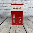 Coca-cola 4-piece 8 Oz  Glass Set In A Coca Cola Machine Tin  1999  Vintage