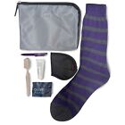 Tumi Amenity Travel Toiletry Bag Case Kit Delta First Class Black New