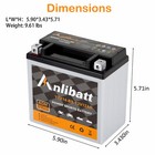 Ytx14-bs 12v Atv Battery High Performance - Maintenance Free - Sealed Etx14 Bs