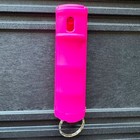 Usa Pepper Spray  50oz Pink Flip Top Keychain Self Defense Protection Powerful