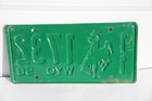 1958  Wyoming License Plate  Plate 11 1732