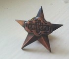 Tgi Fridays Star Employee Hat Pin Badge Vintage