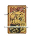 Dr  Legear s Flatulent Colic Vet Horse Farm Animal Medicine Metal Tin Sign