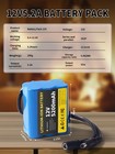 12v 5200mah Rechargeable Lithium Battery With 12 6v 1a Charger For Diy Projects