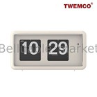 Twemco Qt-30 Retro Flip Clock Desk German Quartz Movement 7 Color
