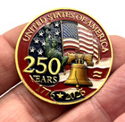 250th Anniversary United States Of America 1776-2026  Commemorative Coin Medal