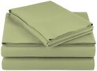 Bed Sheet Set 4 Piece Egyptian Comfort 1800 Count Ultra Soft Deep Pocket