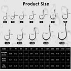 50 200pcs Fishing Hooks Baitholder Fishing Hooks Sharp Barbed Offset Circle Hook