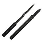26  Tri Edge Twist Fixed Blade Hunting Knife Extended Blade Dagger W  Sheath