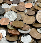 British Coins 5 Lb Bulk Lot Of  300 Random Coins From United Kingdom         