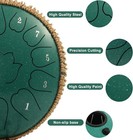 Steel Tongue Drum 15 Notes 12 Inch D-key Panda Balmy Drum Percussion Instrument