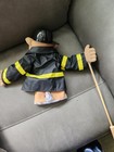 Brooklyn T Guy Firefighter Hand Puppet With Stick By Doug  And Melissa With Rod