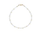 Sterling Silver   14k Gold Heishi Bracelet   4mm Designer Mixed Metal
