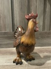 Rooster Statue Farmhouse Indoor Decor  Home Country Barn