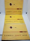 Vintage 1940s-50s Oldsmobile Rocket 76 88 98 Auto Hydra-matic Gm Brochures 7pcs