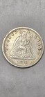 1876 Seated Liberty Quarter Vf Condition