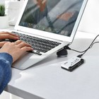 Card Reader 6 In 1 Usb 2 0 For Cf Xd Sd Ms Smart Memory Adapter Laptop Computer