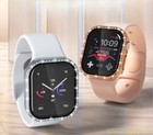 Bling Women Screen Cover Protector Case For Apple Watch Series 10 11 42mm 46mm