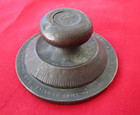 Wells Fargo   Co  - Vault Dial - S f  Earthquake - 1906 - Official Casting