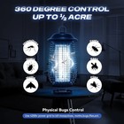 Led Bug Zapper Indoor Outdoor  Mosquito Zapper Fly Trap  Fly Kill 4200v