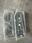 Lot Of 2 Red Head 1 2 In  X 5-1 2 In  Galvanized Wedge Anchor 10ct Sealed