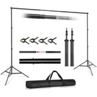 Backdrop Support Stand Kit 6 5x6 5ft Adjustable Photography Studio Photo Backgro