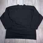 Ravens Knit Team Canada Mens Hockey Training Jersey Size Medium Black Sportswear