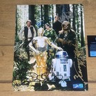 Fisher  Hamill  Mayhew  Baker  Daniels  Ford Signed Photo Star Wars Cast W coa