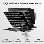 Desview P13 Portable Teleprompter For Camera  Tablet Teleprompter  Black