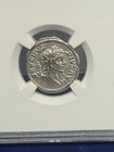 Ancient Roman Silver Denarius Septimius Severus Ad 193-211 Ngc Choice Vf  ch Vf 