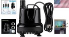 Efficient Submersible Fountain Pump For Quick Aquarium Draining   Maintenance