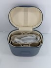   toile Blue Gray Cosmetic Makeup Bag Travel Case Organizer New With Box Dust Bag